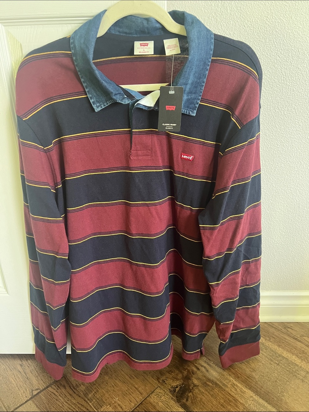 Levi’s classic rugby relaxed fit XL
